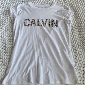 Calvin Klein floral shirt